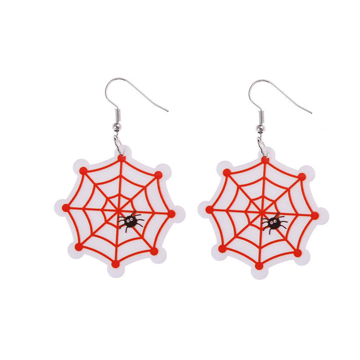 Wholesale of New Acrylic Halloween Earrings JDC-ES-CaiYun003