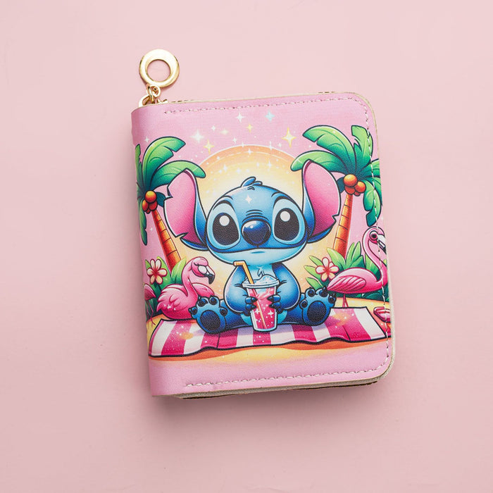 Wholesale Cute cartoon PU wallet with zipper