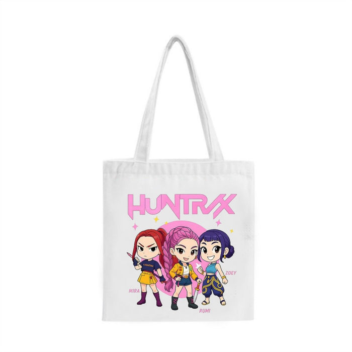 Wholesale KPOP cartoon character printed canvas shoulder bag
