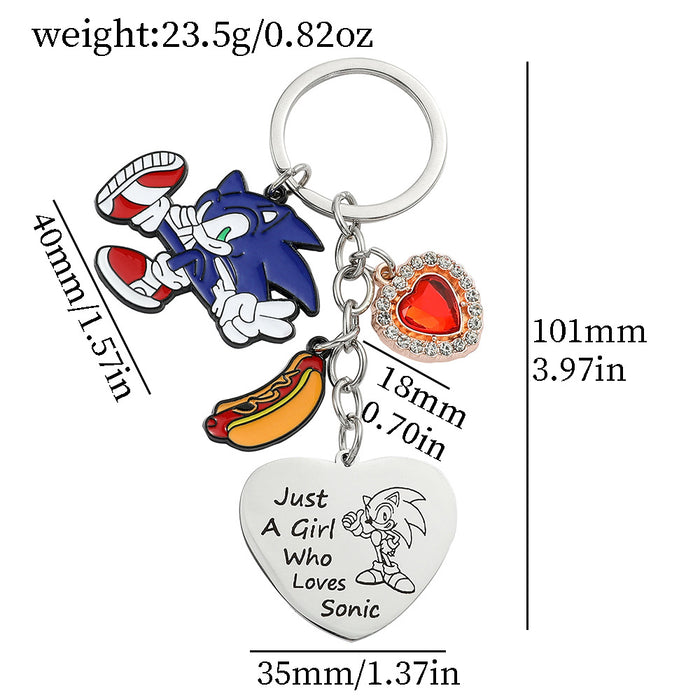 Wholesale Letter Metal Keychain (M) JDC-KC-ShaoH008