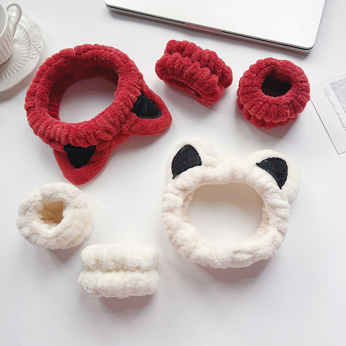Wholesale Women' s thickened cartoon cat ear headband