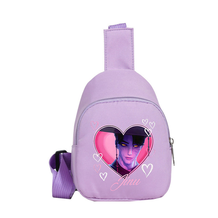 Wholesale Anime-themed Printed Shoulder Bag and Children' s Waist Bag