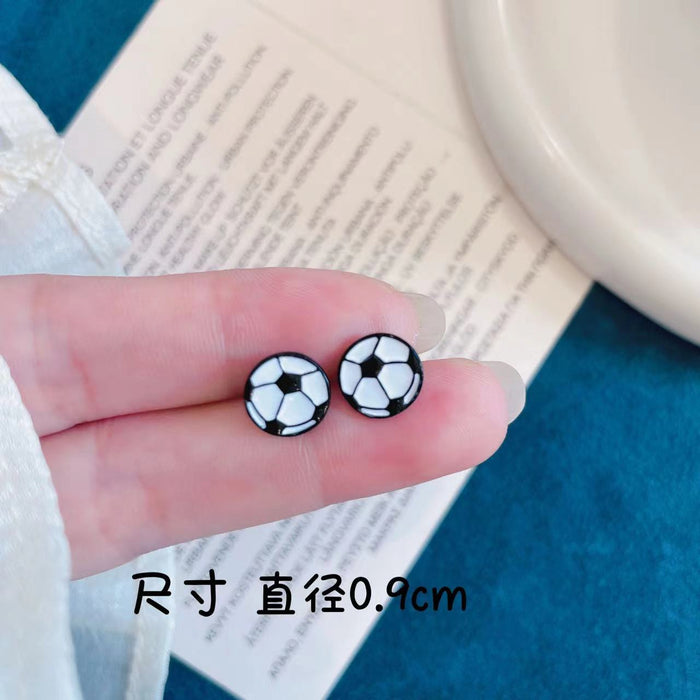 Wholesale Cute Fun Silver Needle Earrings