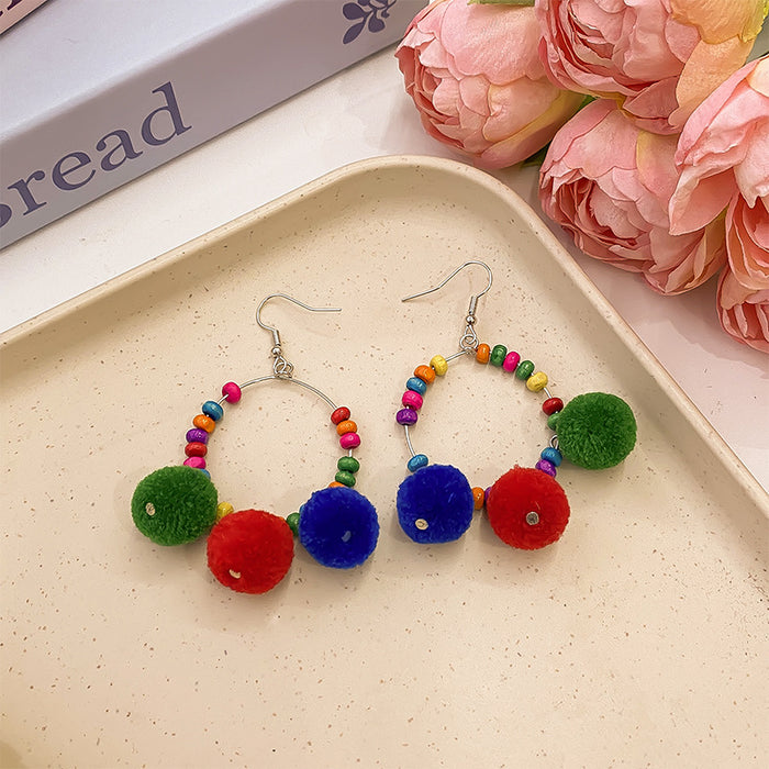 Wholesale  Cartoon  Tassel Earrings Earrings Earrings