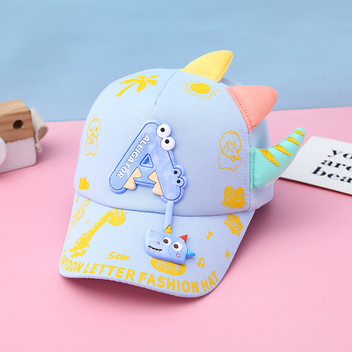 Wholesale Summer Cartoon Children's Cotton Polyester Baseball Cap JDC-FH-ChuYu003