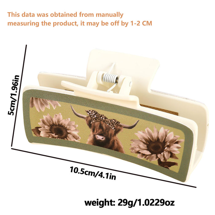 Wholesale grip square clip large Hair Clips