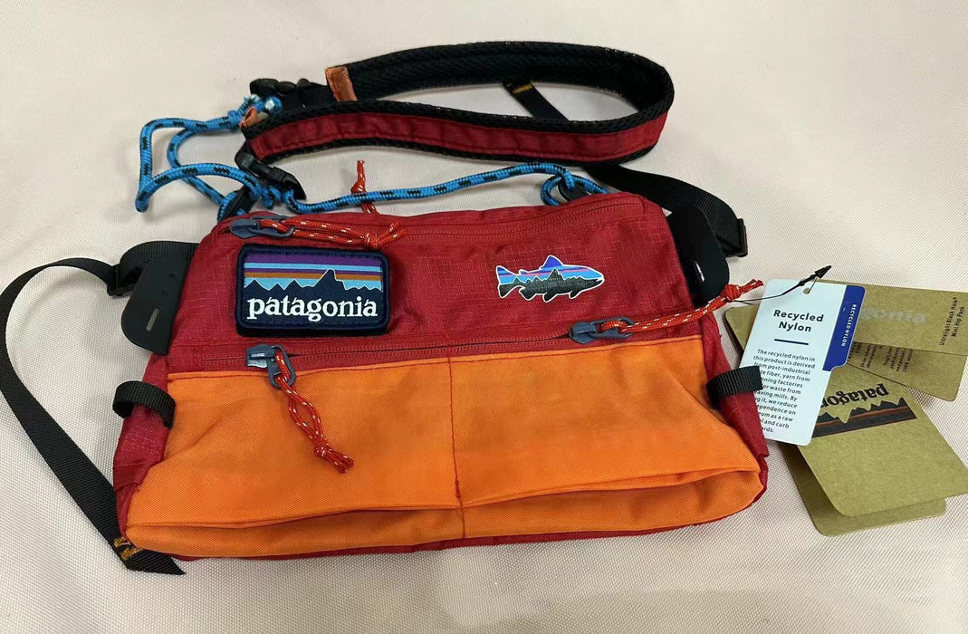 Wholesale Outdoor Multi-Functional Lightweight Waterproof Plaid Nylon Lure Fishing Bag Crossbody Bag