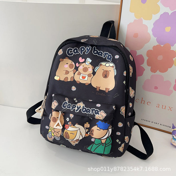 Wholesale Children' s cute cartoon print backpack