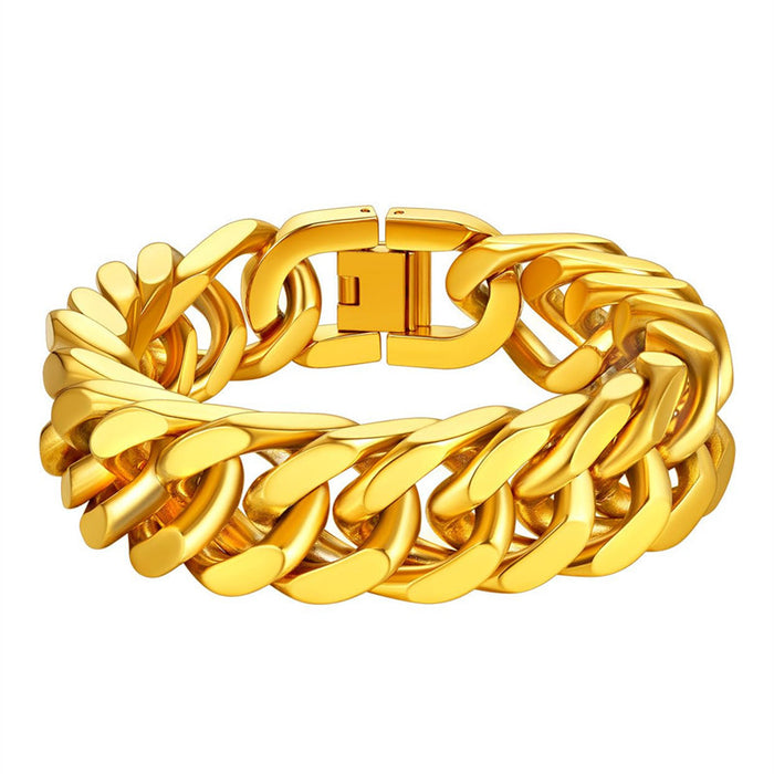 Wholesale Stainless steel bracelet trendy and versatile, simple bracelet