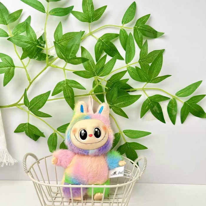 Wholesale Glue-encapsulated face pendant macaron doll blind box trendy toy couple doll accessories