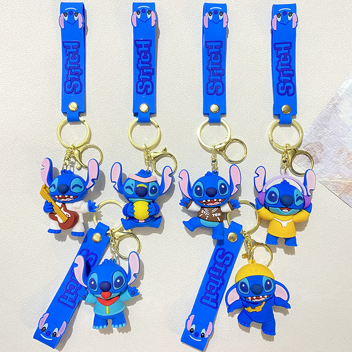 Wholesale PVC Cartoon Doll Keychain JDC-KC-WuYi119