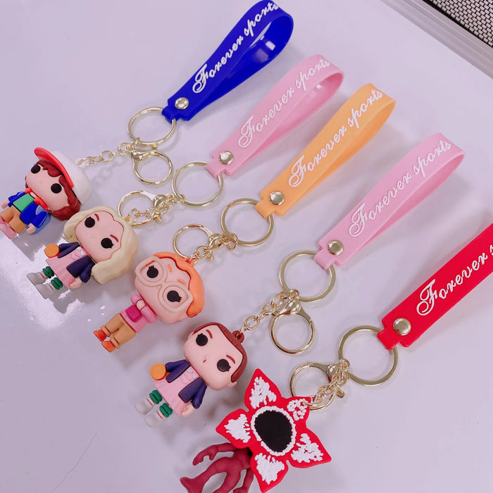 Wholesale Anime PVC Chrysanthemum Monster Keychain JDC-KC-JBao006