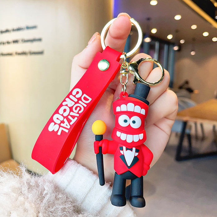 Wholesale Cartoon Doll PVC Keychain JDC-KC-YuanD002