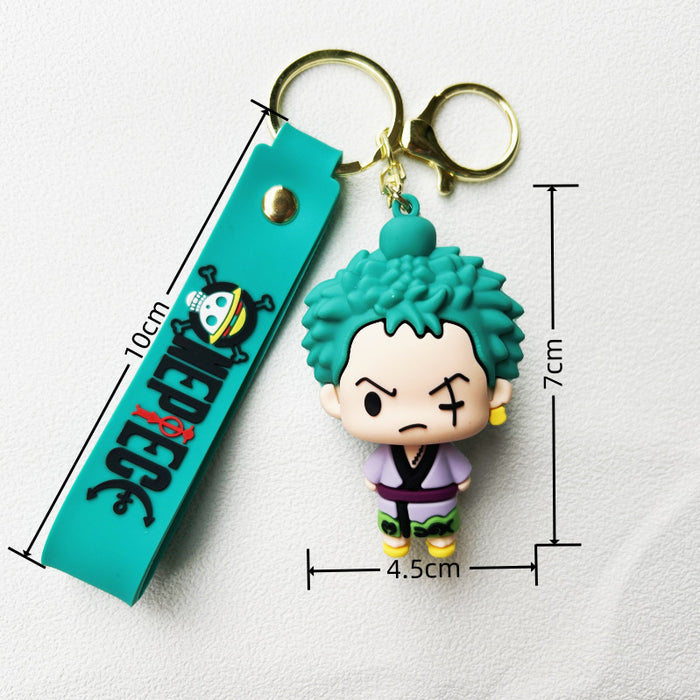 Wholesale PVC Cute Cartoon Doll Keychain JDC-KC-WuYi064