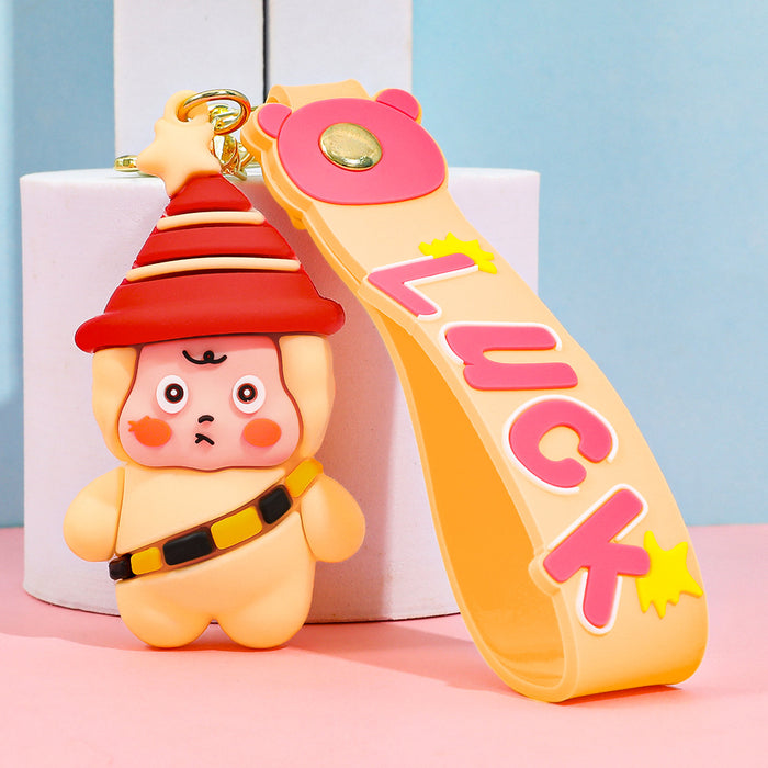 Wholesale Cute Cartoon Character Doll Keychain Pendant