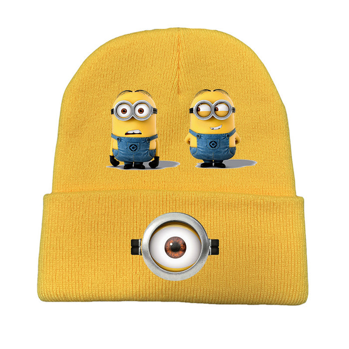 Wholesale Cartoon Wool Knitted Hat JDC-FH-LaiY004