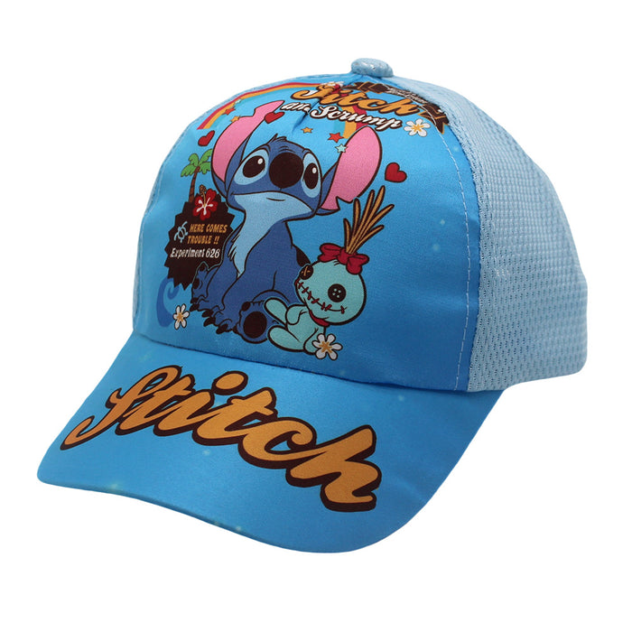Wholesale Children' s cartoon print baseball Hat