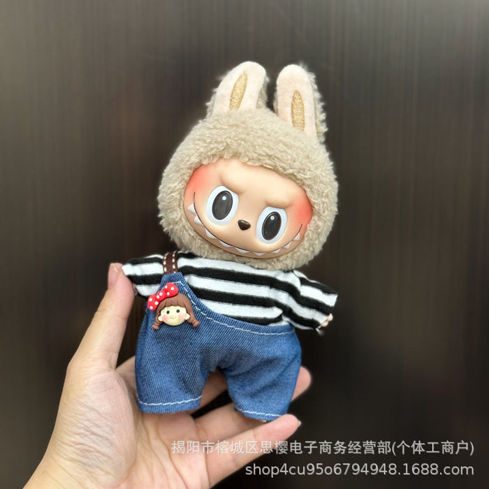 Wholesale Doll Clothes 17cm Pendant Plush Doll Replacement Set