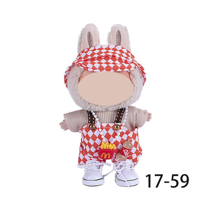 Wholesale Suitable for Cloth Clothing Pendant 8-Character Pattern Overalls Set
