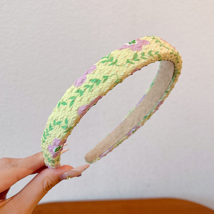 Wholesale Children' s headband girls non-slip baby hairpin headdress little girl rabbit ear bow headband