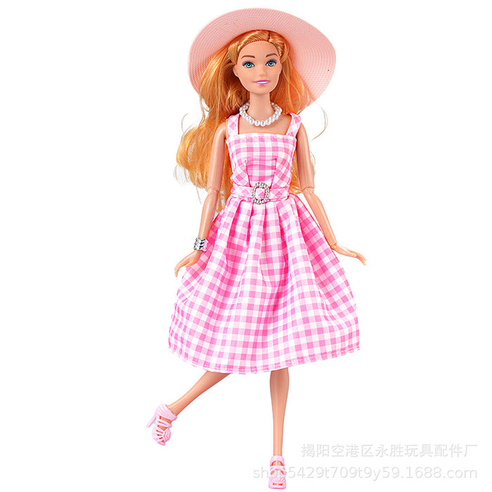 Wholesale Doll clothing design movie with model couple doll clothes