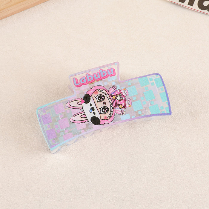 Wholesale Cute Cartoon Print Square Claw Clip