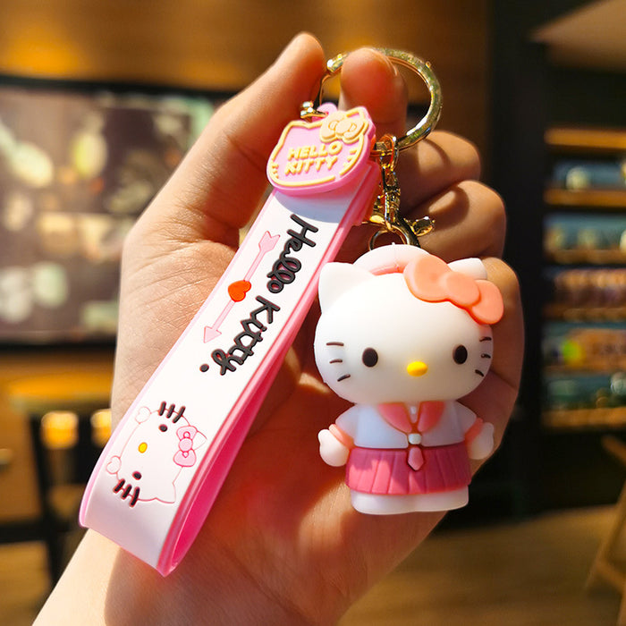 Wholesale Cartoon Doll Silicone Keychain JDC-KC-Tingm248