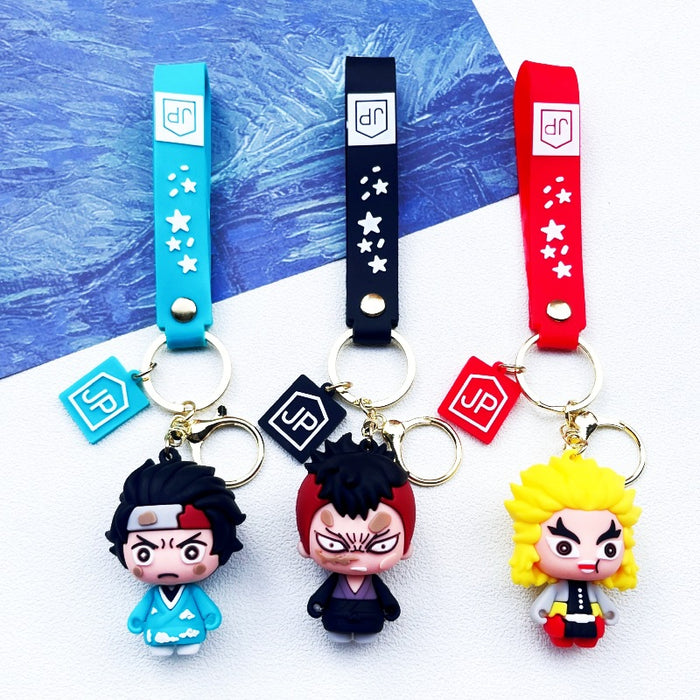 Wholesale PVC Cartoon Doll Keychain JDC-KC-ChuC047