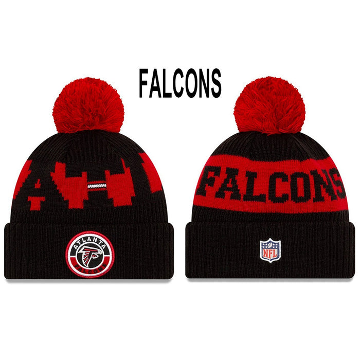 Wholesale Wool Knitted Hat Rugby Game Hat Sports Big Letter Warm Hat