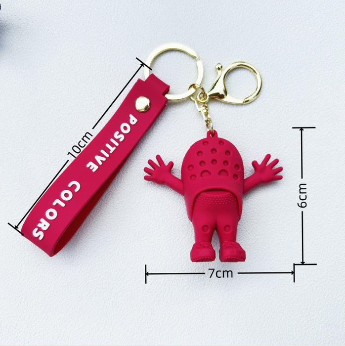 Wholesale PVC Cartoon Doll Keychain JDC-KC-WuYi197