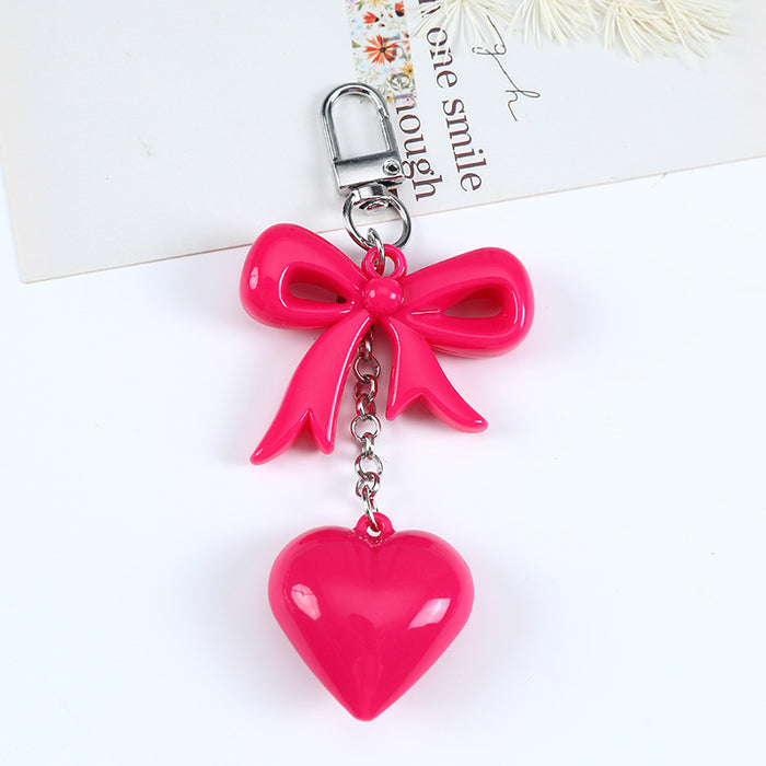 Wholesale bow car key chain  all-match key chain bag pendant