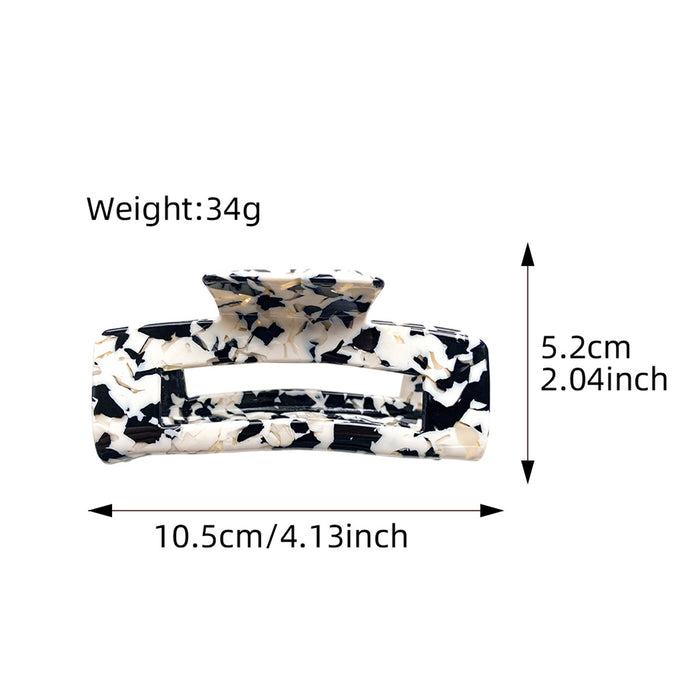 Wholesale Acetate Leopard Print Hair Claw Clip for Everyday Styling Hair Accessory