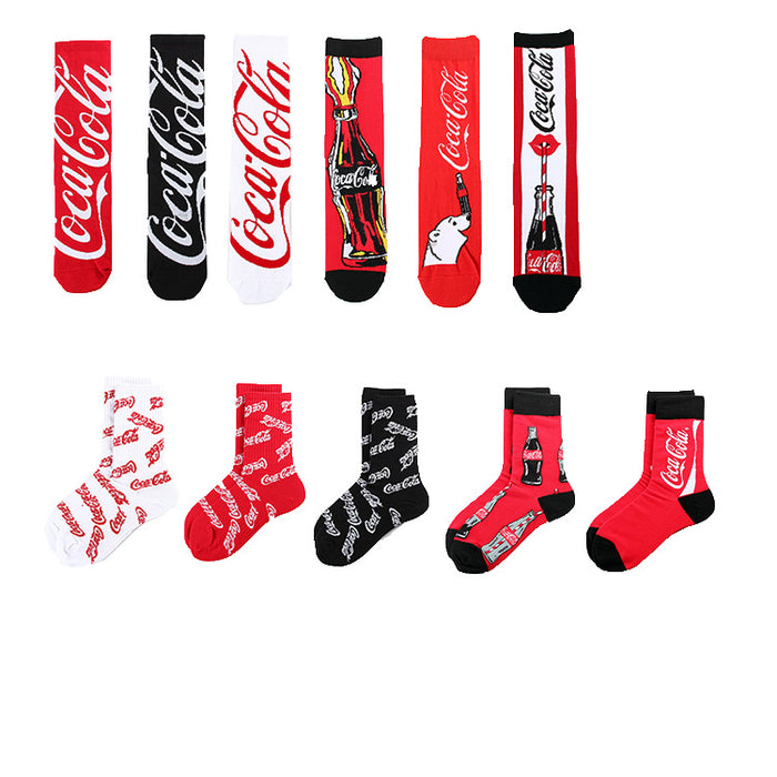 Wholesale Cartoon Polyester Mid Tube Socks (F) JDC-SK-JieQ001