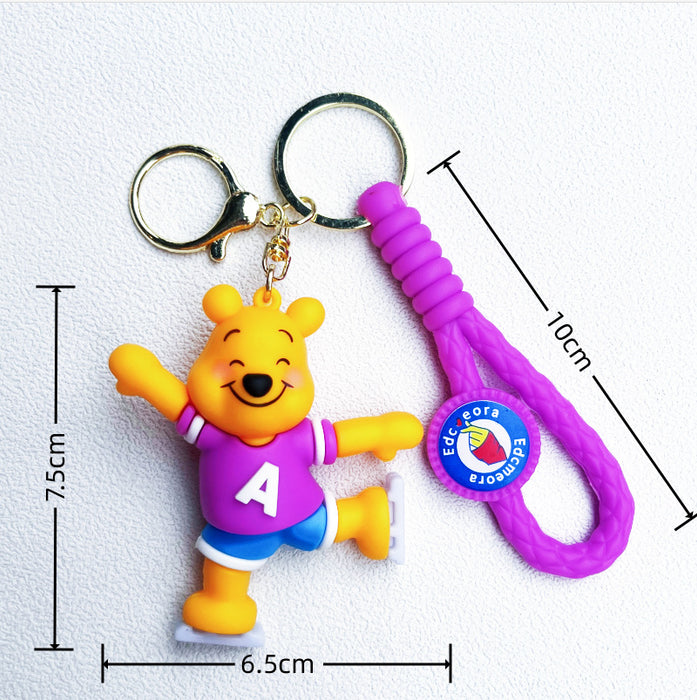 Wholesale PVC Cartoon Doll Keychain JDC-KC-YiChen008