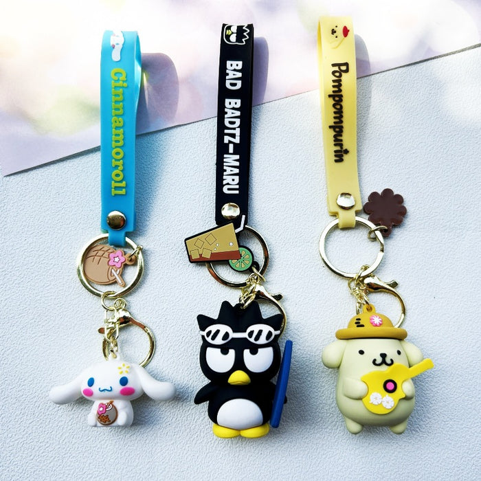 Wholesale PVC Cartoon Doll Keychain JDC-KC-ChuC055