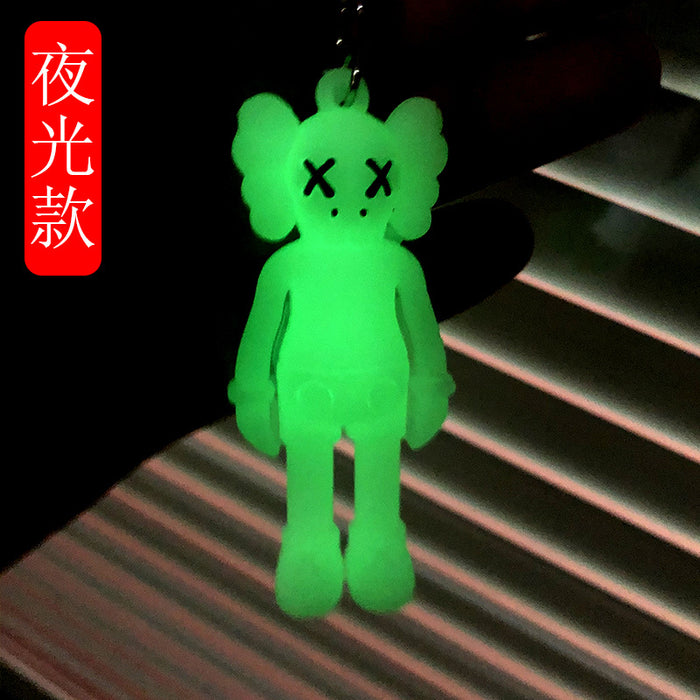 Wholesale Simple Cute Doll Bear Pendant Keychains