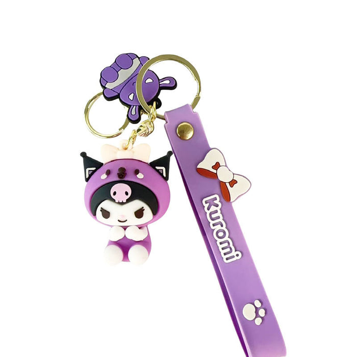 Wholesale PVC Cartoon Doll Keychain JDC-KC-BaoDou006