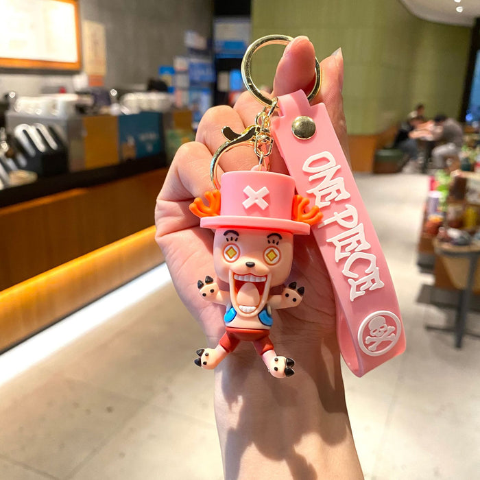 Wholesale Cartoon Doll Silicone Keychain JDC-KC-MingT069