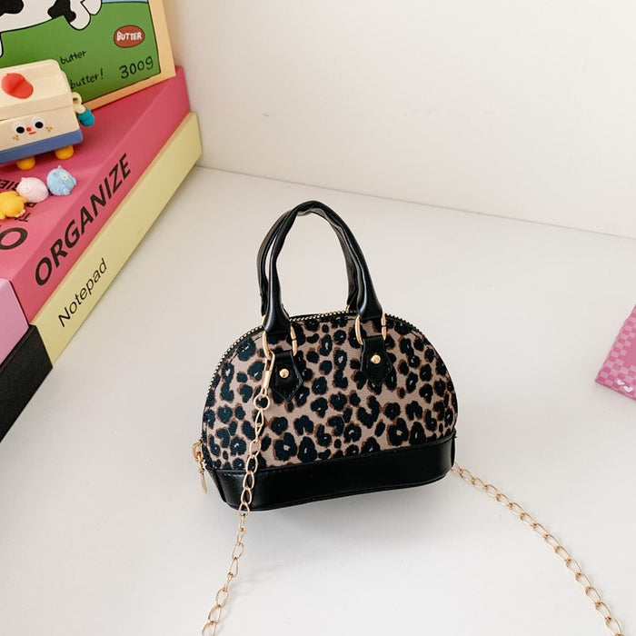 Wholesale Leopard Print Fashion Kids'  Backpack