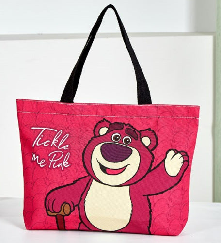 Wholesale Cartoon Cute Large Capacity Canvas Handbag JDC-HB-AoYi002