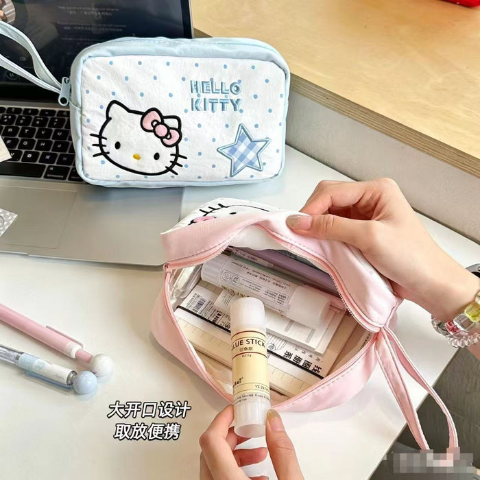 Wholesale Plush Cartoon Cat Makeup Bag Cute Portable Coin Purse Party Favor Gift