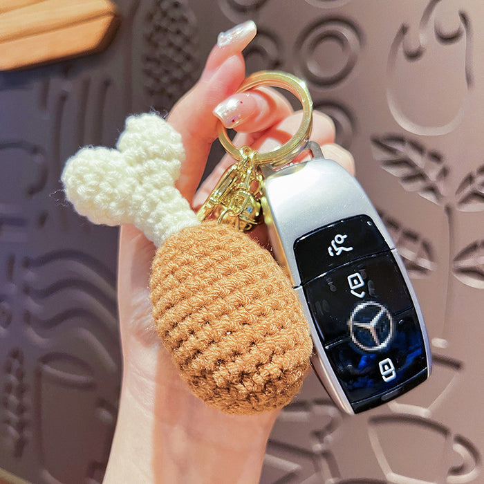 Wholesale Plush Keychain Fun Crochet Bag Pendant JDC-KC-Hangl001