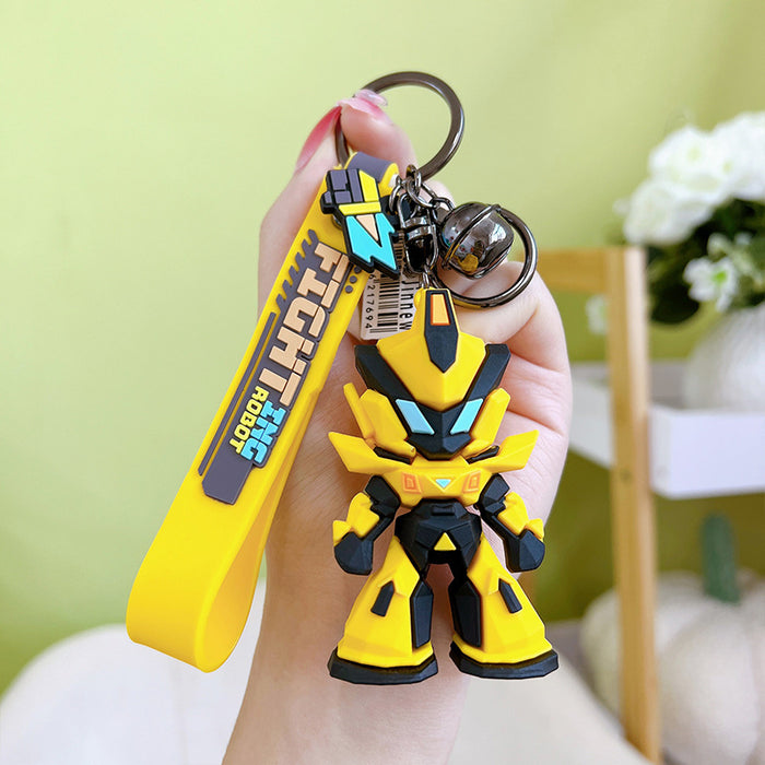 Wholesale School Bag Hanging Keychain Pendant Cartoon Style High-end Men's Doll Keychain