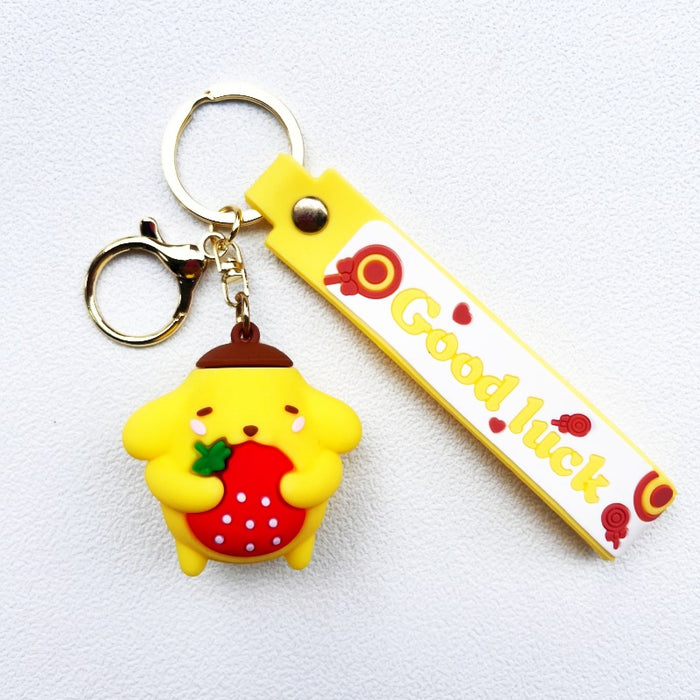 Wholesale PVC Cartoon Doll Keychain JDC-KC-WuYi195