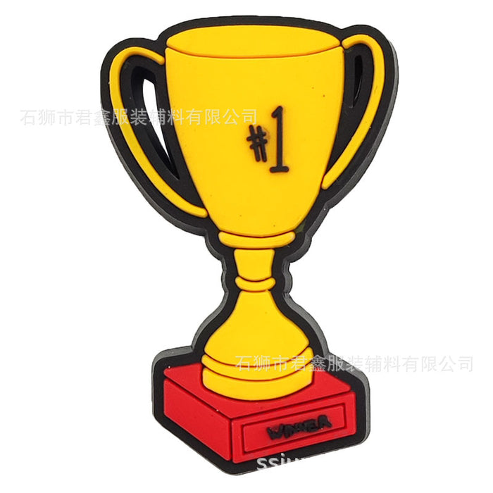 Wholesale 50pcs Football team standard Jersey Shoes Charms