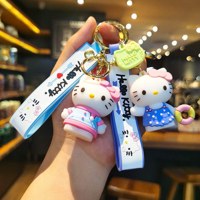 Wholesale Cartoon Doll Silicone Keychain JDC-KC-Tingm219