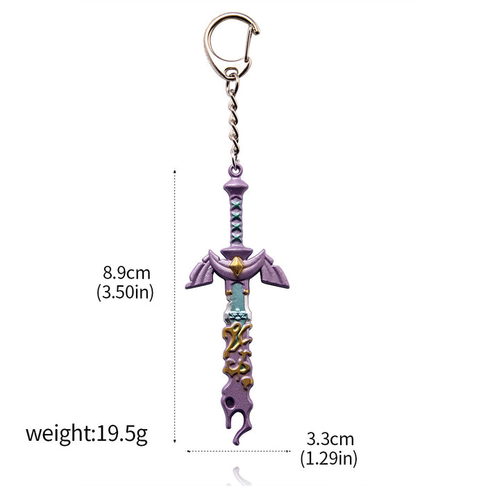 Wholesale Cartoon Bagpipe Necklace Keychain Set JDC-NE-YouM013