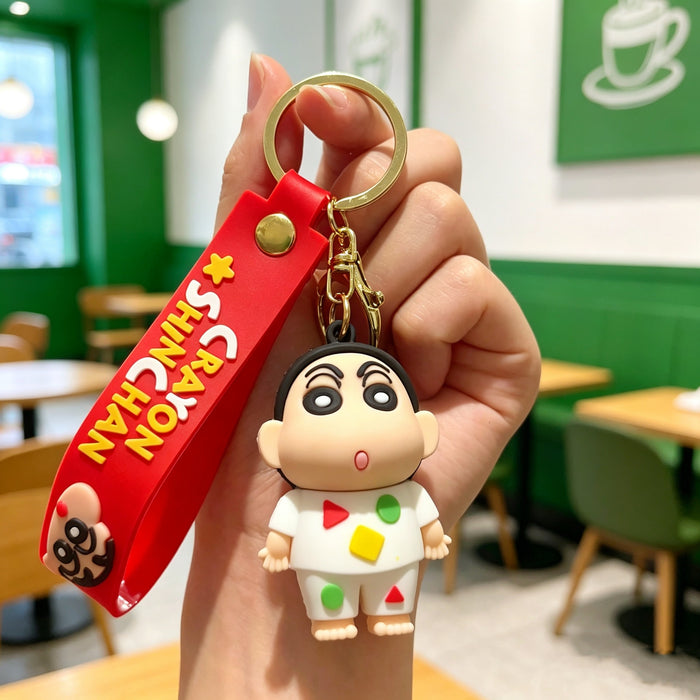 Wholesale Cute Silicone Cartoon Keychain Decorative Accessory for Car Keys MOQ≥2