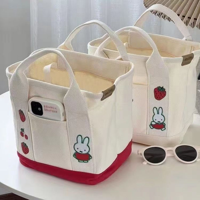 Wholesale Canvas bag, large capacity, cute handbag, outdoor handbag