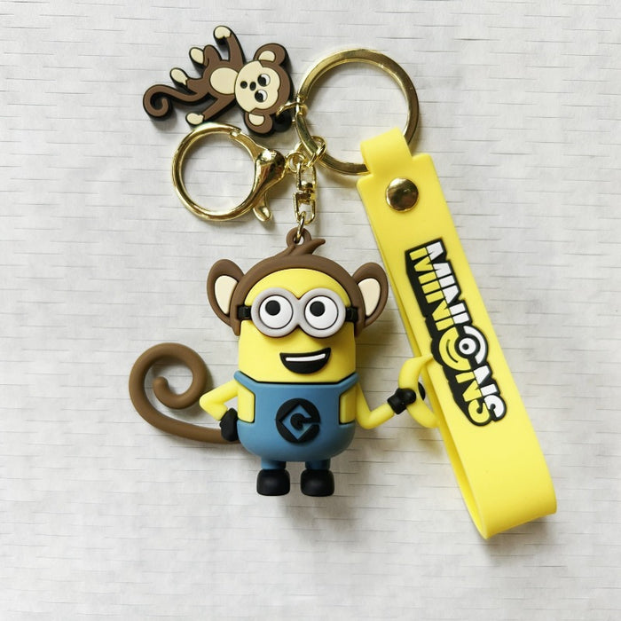 Wholesale PVC Cartoon Doll Keychain JDC-KC-WuYi273